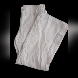 NWT Women's Linen Wide Leg Pants
